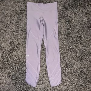Purple Under Armour Leggings with cute design on calf's